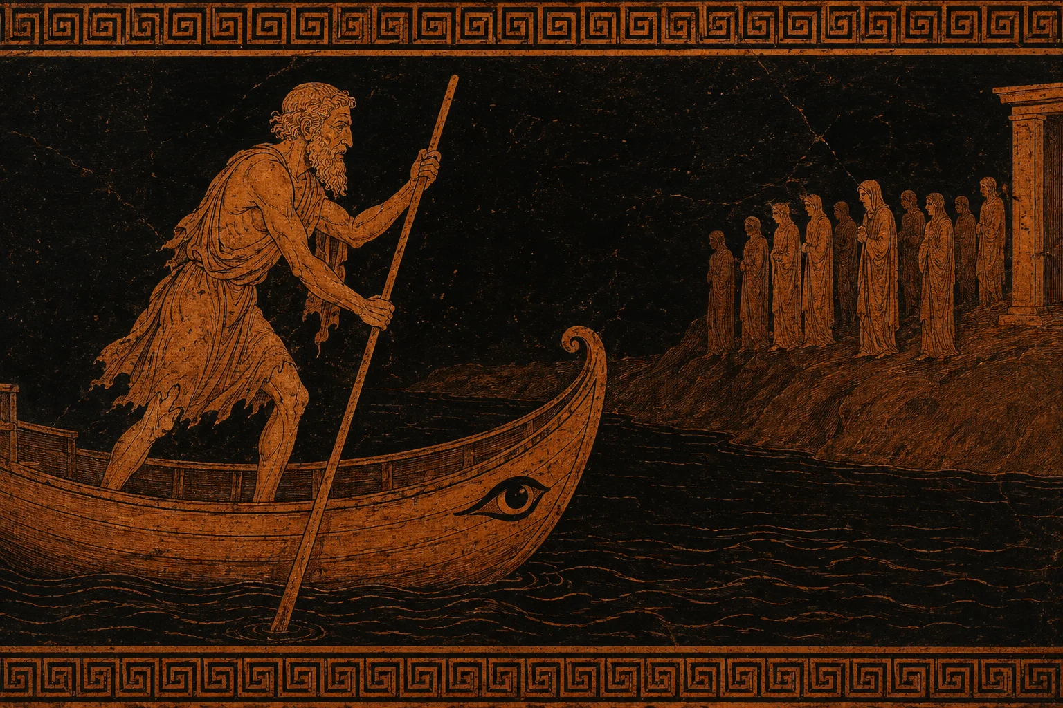 El óbolo de Caronte: la moneda en la boca de los difuntos 1 Caronte, el barquero que cruzaba las almas al Hades según la mitología griega