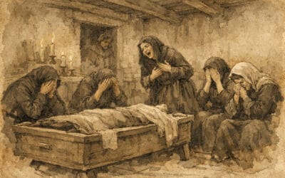 El papel de las plañideras en los funerales de antaño