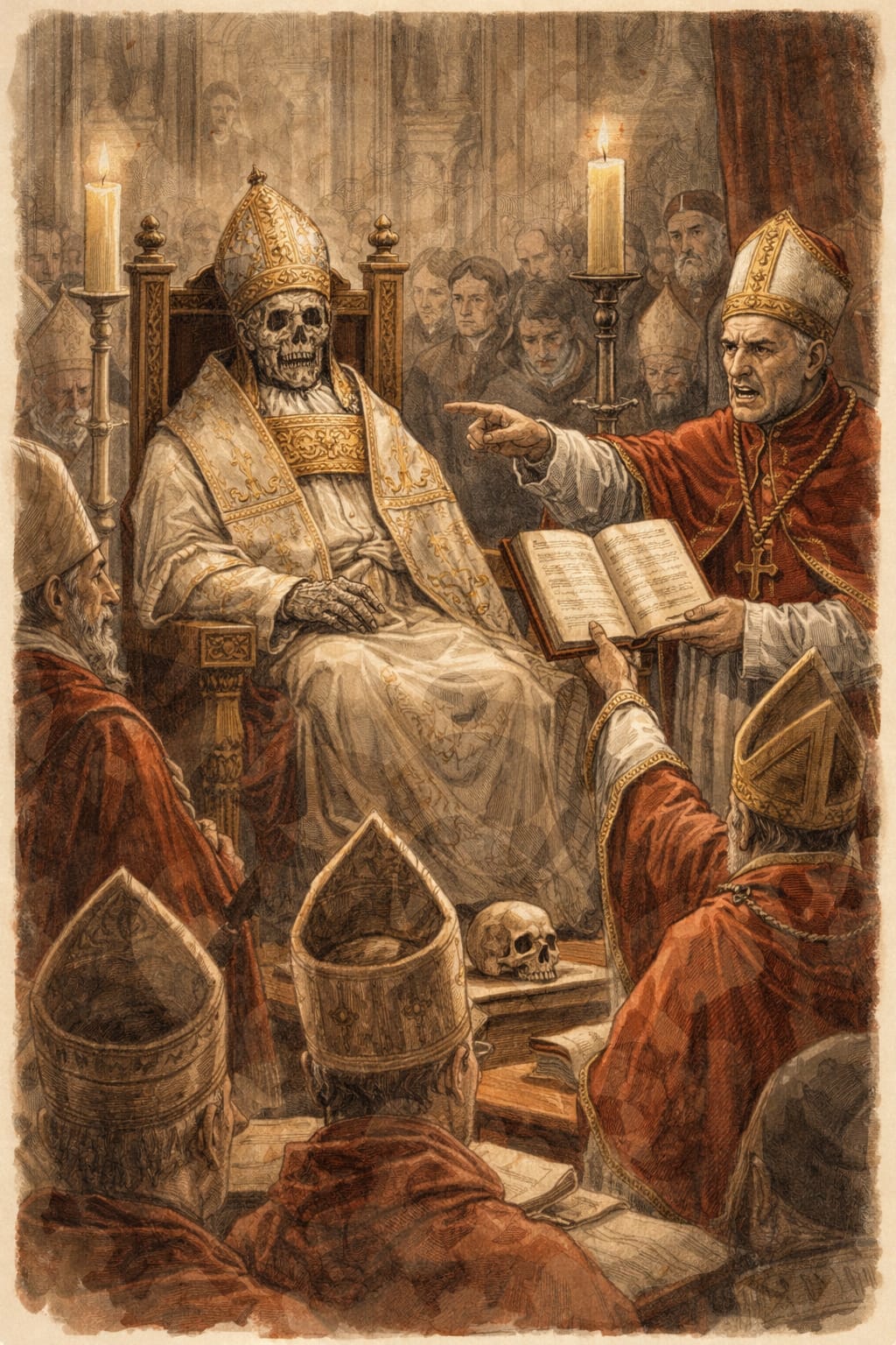 Formoso (896): el Papa juzgado después de muerto