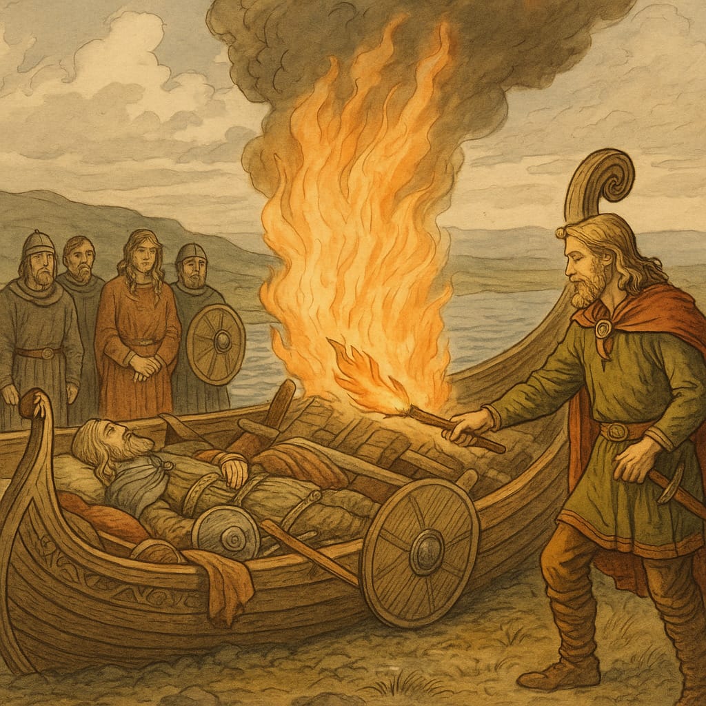 Ritual funerario vikingo