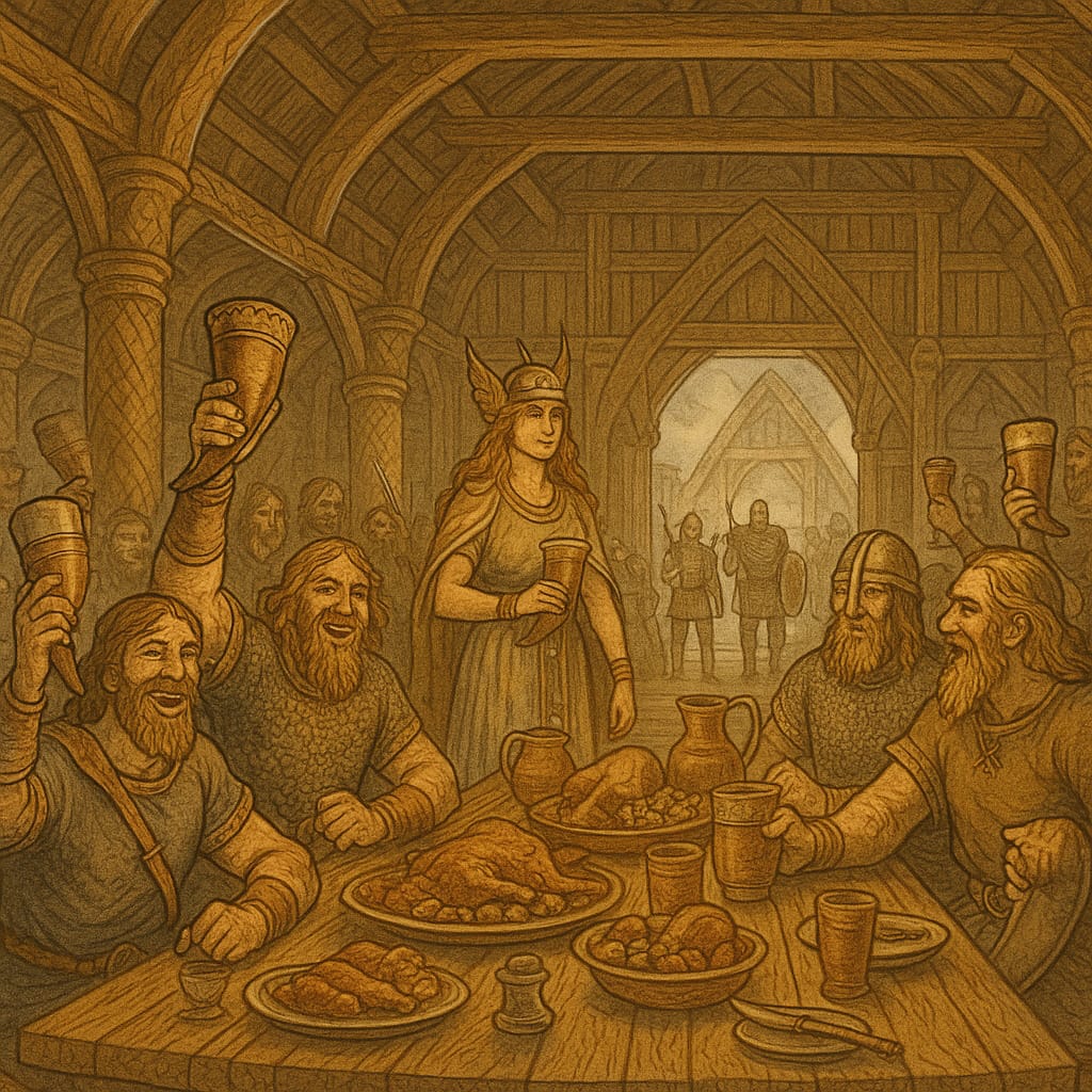 El viaje de los vikingos al Valhalla tras su muerte